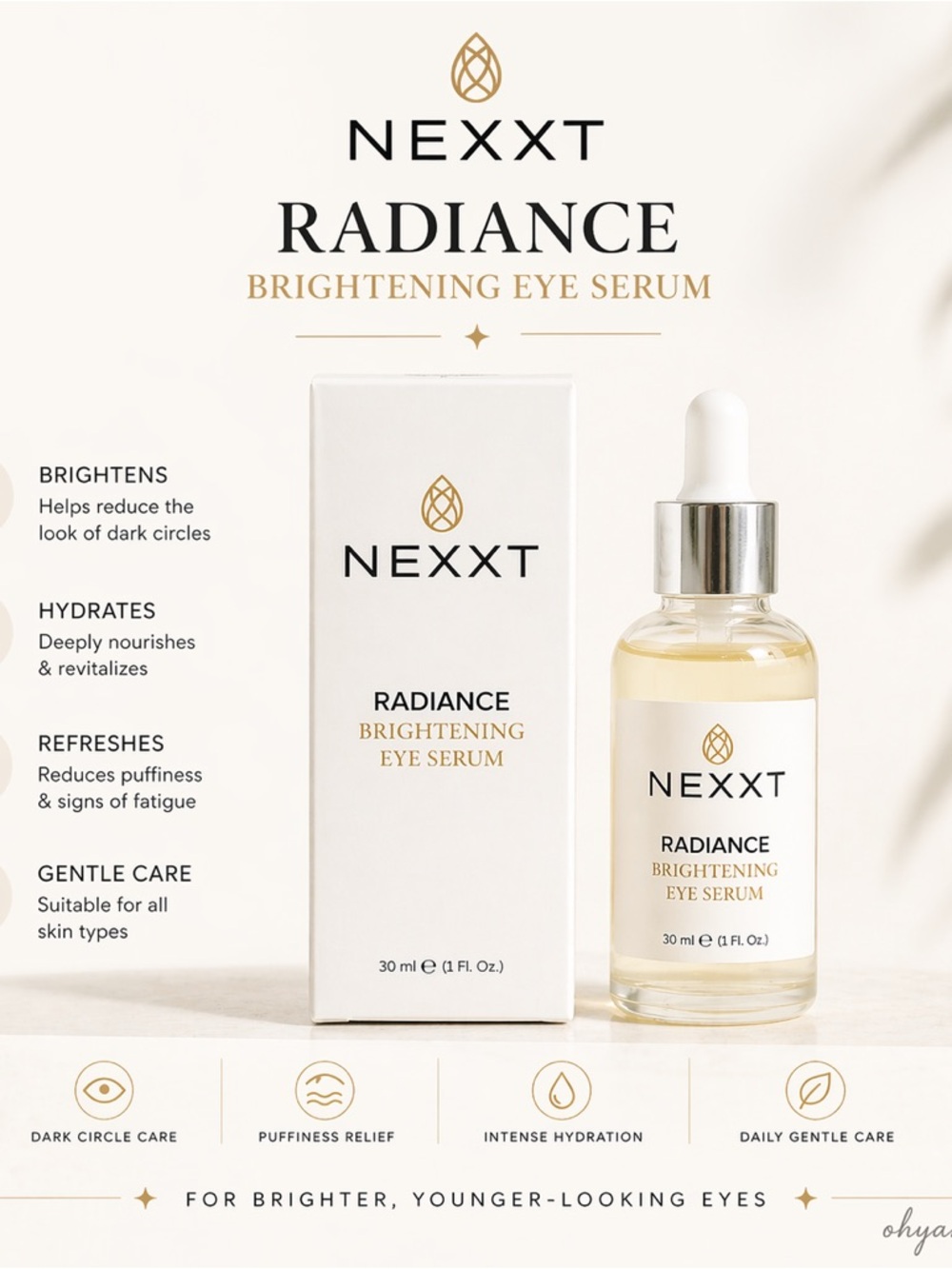 NEXXT Radiance Brightening Eye Serum